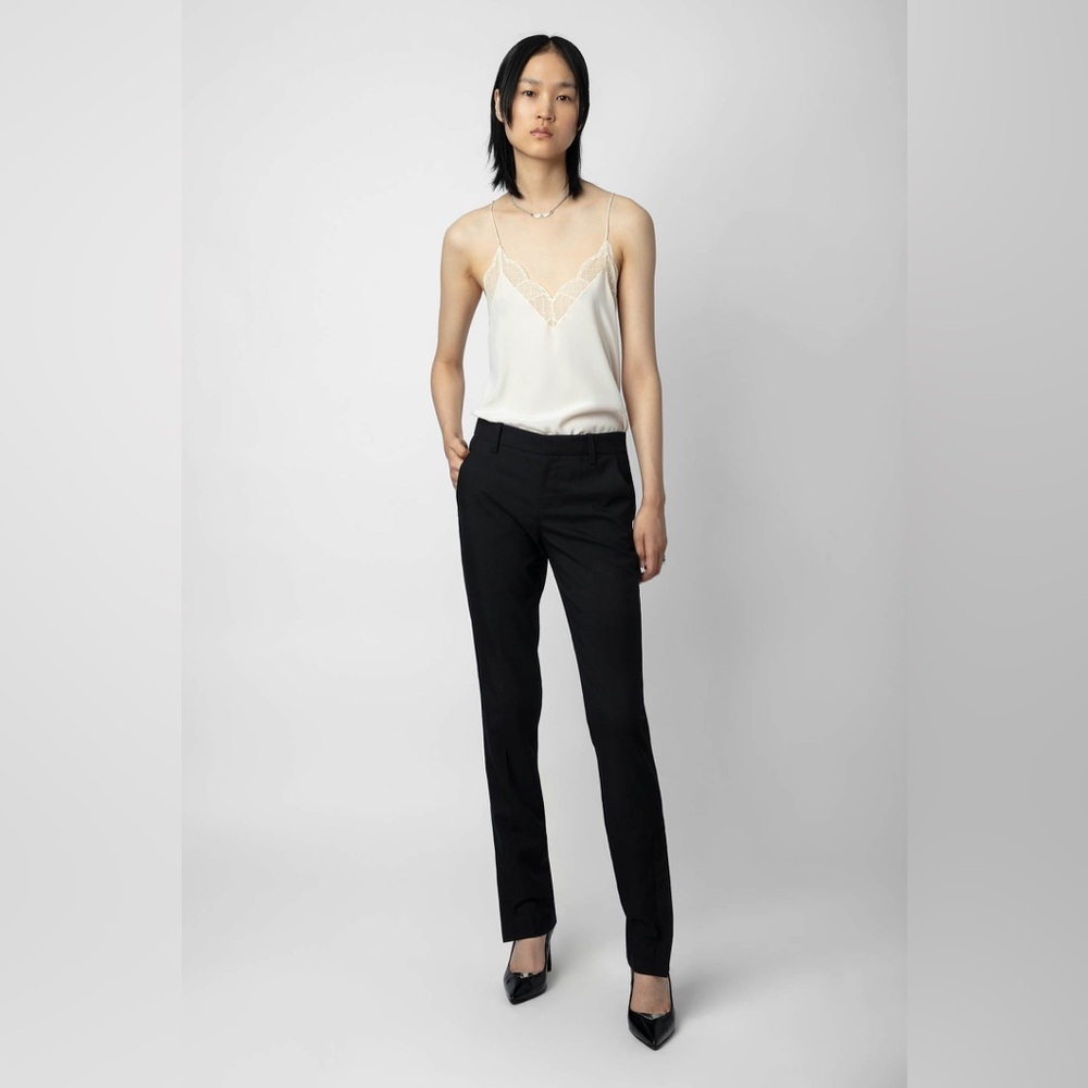 Zadig & Voltaire | Prune Zip Crepe Pant